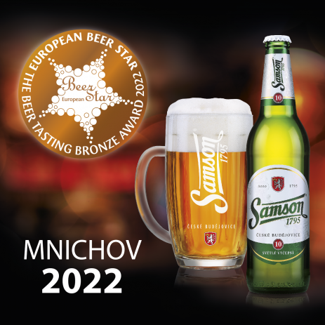 Fenomenální úspěch Pivovaru Samson: nejlepší BOCK na světě a dalších pět ocenění k tomu
